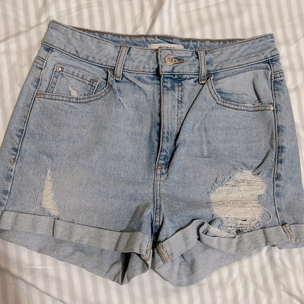 Guess high waist shorts